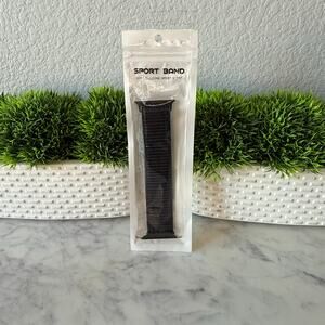 Apple Watch Band Black Active Nylon Band